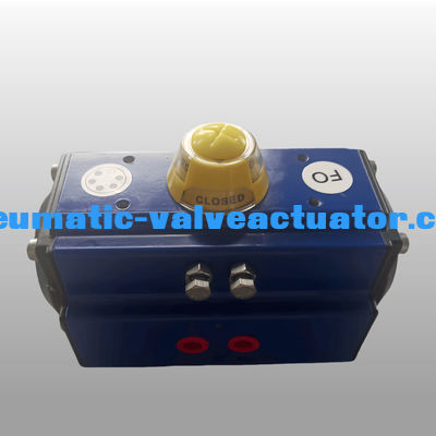 Actuateur pneumatique rotatif à action unique NAMUR Normes ISO5211 DIN3337 pour les vannes